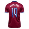 Camiseta de fútbol Noruega Odegaard 10 Primera Equipación 2024 - Hombre